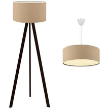 lux.pro Lampen-Set Scunthorpe Beige [ lux.pro