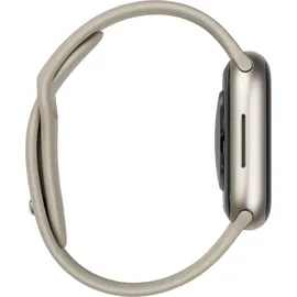 Apple Watch Series 8 GPS + Cellular 45 mm Aluminiumgehäuse polarstern, Sportarmband polarstern