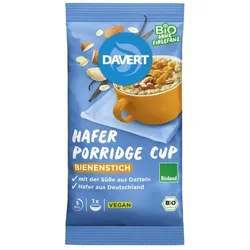 Davert Porridge-Cup Bienenstich bio