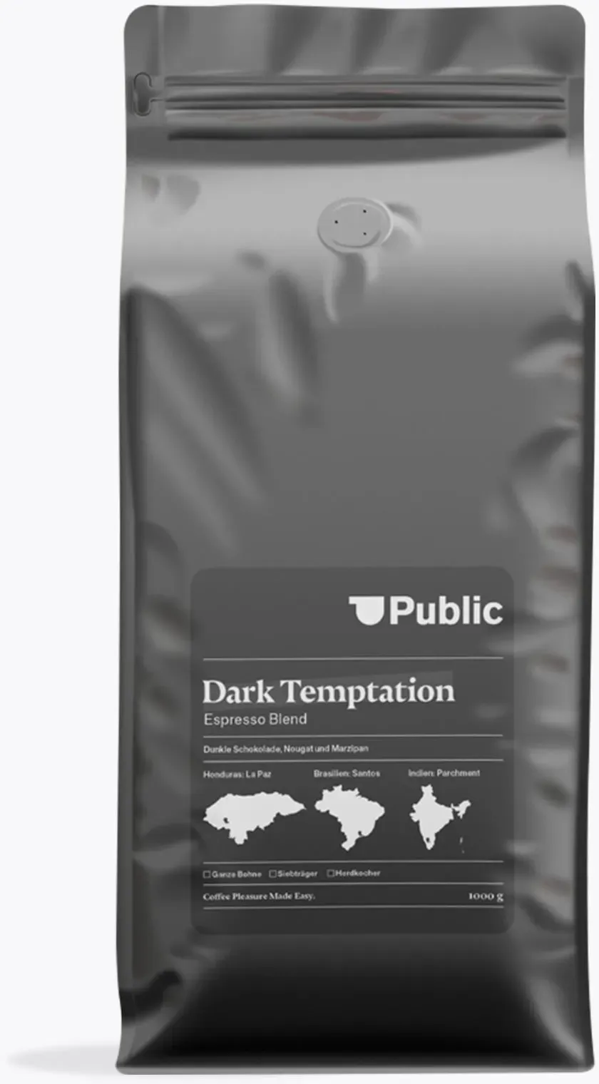 Public Coffee Roasters Dark Temptation 1kg