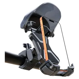 Joyroom Fahrrad Handyhalter Sonnenblende schwarz