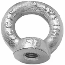 monheimer ketten- u. metallwarenindustrie PÖSAMO Ringmutter DIN 582 (SB) Zn M 6 a1