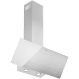 Klarstein Dunstabzugshaube 90cm, Abluft-Dunstabzugshaube mit Spülmaschinenfestem Filter aus Aluminium, Leise Abzugshaube Abluft, 305m3/h Luftstrom, Effiziente Wandhauben mit LEDs - Touch Weiß