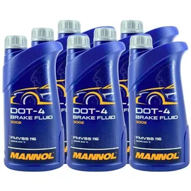 Mannol Bremsflüssigkeit DOT-4 3002 5 Liter