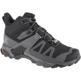 Salomon X Ultra 4 Mid GTX Herren Wide Black/Magnet/Pearl Blue 46 2/3