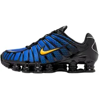 NIKE Herren Shox TL Sneaker, Black Varsity Maize Metallic Silver, 46 EU