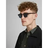 JACK & JONES Herren Jacryder Sunglasses Noos Sonnenbrille, Schwarz (Jet Black/J5464-00), Einheitsgröße - Einheitsgröße