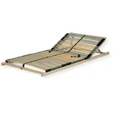 Sleepneo Lattenrost 140x200 cm - Kopfteil verstellbar 42 Latten 7-Zonen Traglast ca. 140 Kg Birken und Buchenschichtholz Selbstmontage Made in Germany