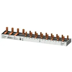 Phasenschiene 3+N 12mm 10mm2 Stift isoliert für Geräte mit N-Leiter