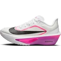 Nike Damen Laufschuhe W Zoom Fly 6, White/Black-Vivid Grape-Hyper Pink, 38 1⁄2