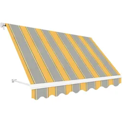 Wasabi - Balkonmarkise 3x2,5 Grau