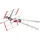 Maclean Brackets Maclean MCTV-855 Außenantenne TV Antenne Dachantenne DVB-T DVB-T2 Full HD max 100dBμV UHF/VHF LTE Filter (Passive)