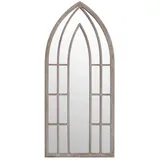 vidaXL Gartenspiegel Sand 100x45 cm Eisen