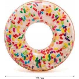 Intex Schwimmreifen Sprinkle Donut Tube, ab 9 Jahre, 114cm