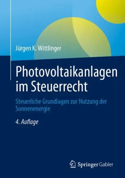 Preisvergleich Produktbild Photovoltaikanlagen im Steuerrecht