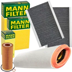 Mann Filtersatz Inspektionspaket Passend Für Bmw 5er E60 E61 525d 530d: Filter, Innenraumluft Stark: Skif0170085 Valeo: 698863 Wilmink Group: Wg248653