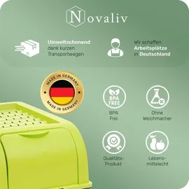 Novaliv Aufbewahrungsbox 5L 1-tlg. grün