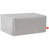 Konsimo® Gartentisch-Abdeckung, Hellgrau, Textil, 67x127x41 cm, Hergestellt in Europa,