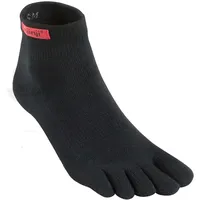 Injinji Unisex Original Weight Mini-Crew Coolmax schwarz