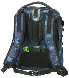 Schulrucksack Wizzard camo anthrazit WALKER CAMPUS EVO 2.0 42122-374 33L