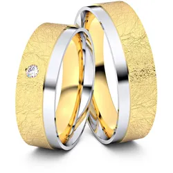 Trauringe Stuttgart 585er Gelb-/Weiflgold - 3865