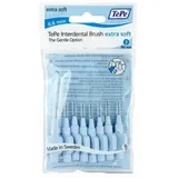 TePe Interdentalbürste Extra Soft Blau (ISO 3: / Für eine besonders sanfte & effiziente Reinigung der Zahnzwischenräume / 2 x 8 Interdentalbürsten