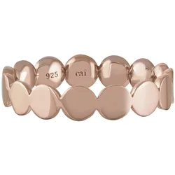 cai Ring 925 Sterling Silber rosévergoldet Boho
