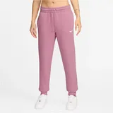 Nike Sportswear Phoenix Mid-Rise Fleece Jogginghose Damen 699 elemental pink/sail L