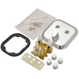 PaulGurkes Duschsystem Unterputz Select Armatur Set Regendusche Duschset Dusche