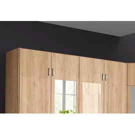 Rauch Schrankaufsatz RAUCH BREMEN braun (struktureichefarben hell), B:181cm H:39cm T:54cm, Holzwerkstoff, Möbelaufsätze, Schrankaufsatz