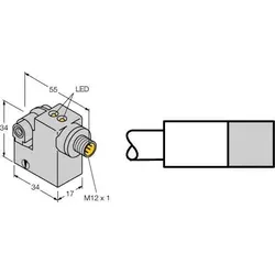 TURCK Magnetfeldsensor BiM-IKMAP6X2H1141S34
