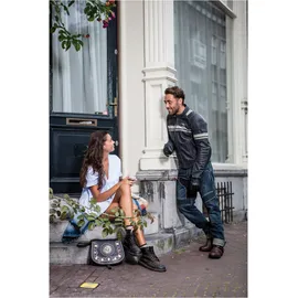 Modeka GmbH Modeka Hot Classic Motorradhandschuhe - schwarz - 8