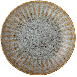 Bloomingville - Fleur Pastateller, Ø 22 cm, natur