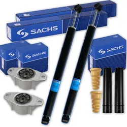 2x Sachs Stossdämpfer + Domlager+service Kit Hinten Passend Für Ford Focus C-max: Federbeinstützlager Ford: 1300459 Ford: 3m5118a116ab Ford Usa: 3m511