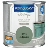 swingcolor Vintage Effektfarbe Möbel-Effektlack  (Jadegrün, 375 ml, Seidenmatt, Wasserbasiert)