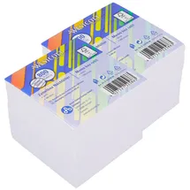 Westcott Notizzettel weiß 800 Blatt Nachfüllpack (2er-Set) | 2 x Notizblock mit 9 x 9 cm großen Blättern in weiß | Nachfüllset für Spenderbox | FSC-zertifiziertes Papier 80g/m2 | E-1733199 00