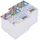 Westcott Notizzettel weiß 800 Blatt Nachfüllpack (2er-Set) | 2 x Notizblock mit 9 x 9 cm großen Blättern in weiß | Nachfüllset für Spenderbox | FSC-zertifiziertes Papier 80g/m2 | E-1733199 00