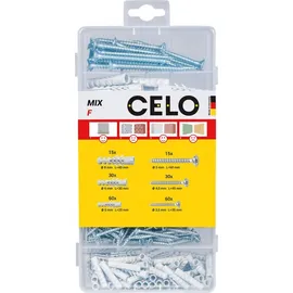 Celo Sortimentsbox F mit Schraube - Celo