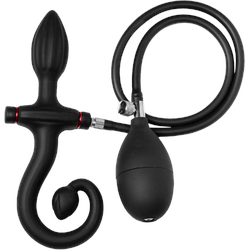 Inflatable Anal Plug, 19,5 cm, schwarz