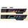 RockShox Gabel Decalkit Glossrainbow-Folie Schwarz 27/29"