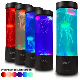 EAXUS LED Quallen Lampe Schwarz