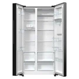 Gorenje G600 NRR9185EABXLWD Side-by-Side (547 l, 1786 mm hoch, Schwarz)