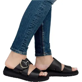 remonte Pantolette Wechselfußbett für Damen, Schwarz Größe 38