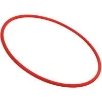 Gymnastikreifen aus Kunststoff, ø 70 cm, 316 g, Rot