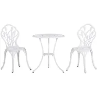 Outsunny Gartenmöbel-Set Aluminium