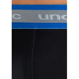AUTHENTIC LE JOGGER Boxer »Boxershorts für Herren« Packung, 4er-Pack, 4 Stk., angenehm weiches Neon-Bündchen Gr. XL (7) - 4 Stk., schwarz-grün/schwarz-gelb/schwarz-orange/schwarz-blau, , 58160504-XL 4 Stk.