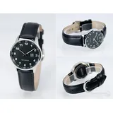 Damen Funkarmbanduhr (deutsches Funkwerk) Funkuhr Armbanduhr Leder 964.2021.79