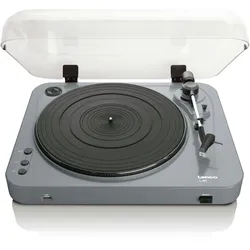 Lenco L-85 Grey - Plattenspieler mit USB Direct Encoding - Grau