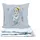 Disney Cinderella Baumwolle Blau 135 x 200 cm + 80 x 80 cm