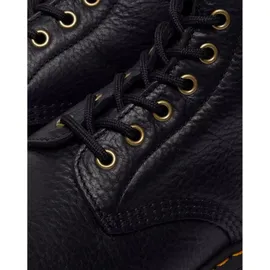 Dr. Martens Leder-Boots in Schwarz Größe: 42